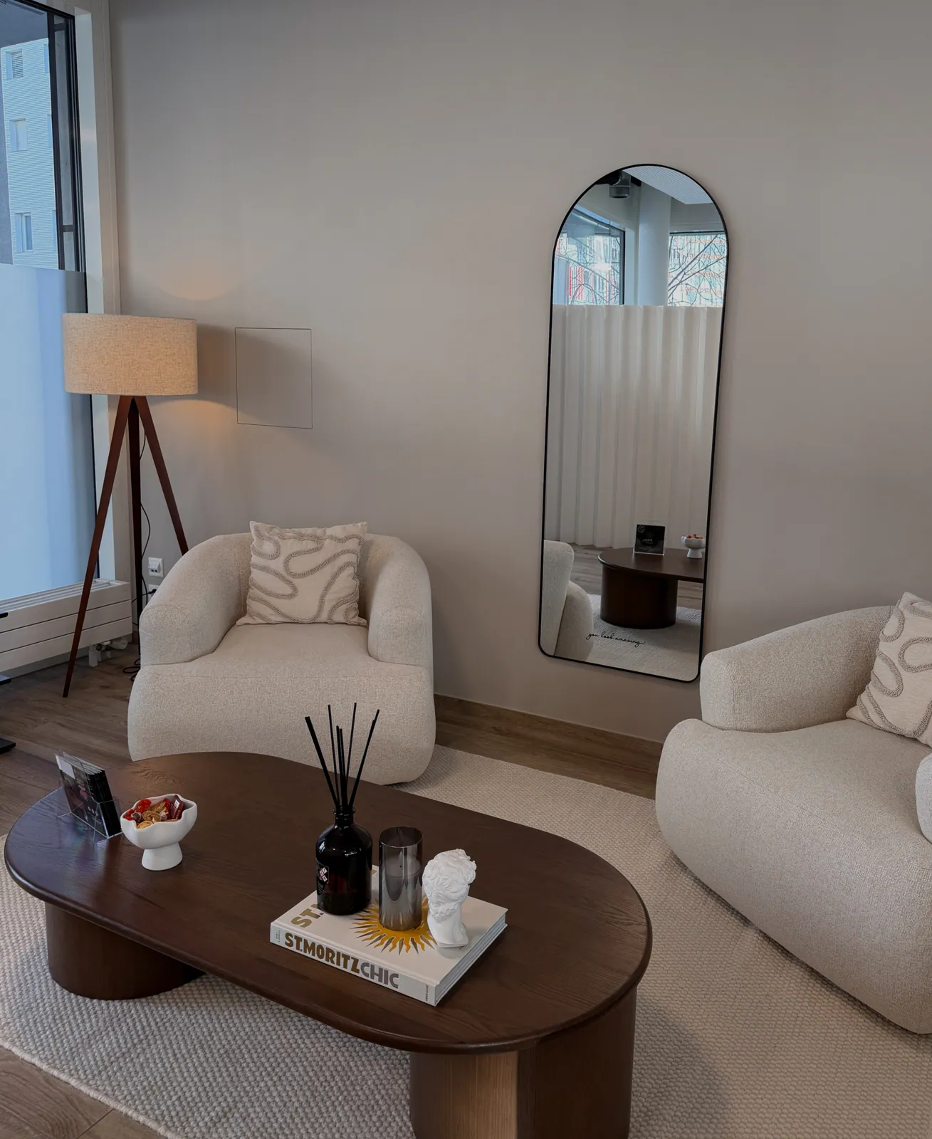Lounge im Studio S Cosmetic